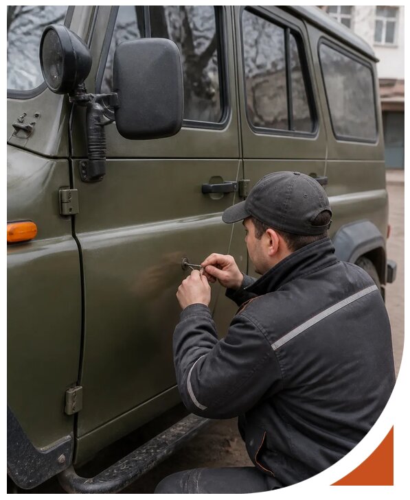 Профессиональное вскрытие автомобиля УАЗ без повреждений в Стерлитамаке
