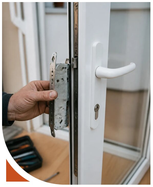 Ремонт замка пластиковой двери в Стерлитамаке от 2575 р. | Разлок-Стм